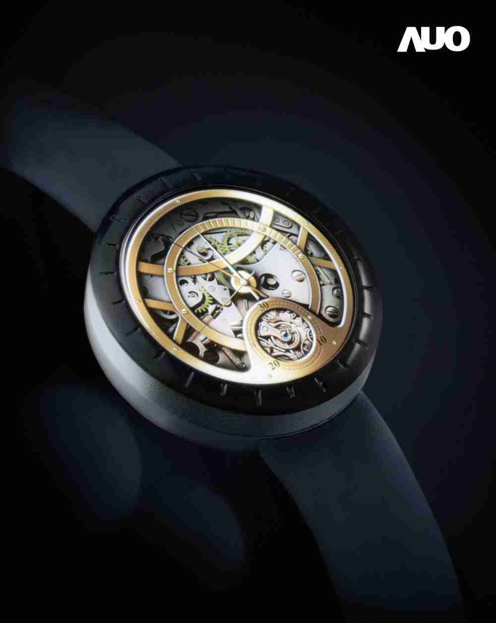 2121非凡跨域整合Micro LED产业链，，领先布局完整智能显示生态圈，，推出1.39吋商品化的智慧手表，，，，正式迈向量产元年